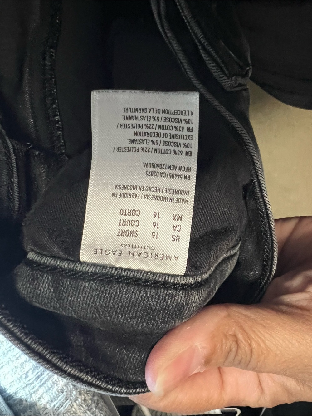 American Eagle Outfitters Black 'The Dream Jean' High-Rise Jeans - Picture 5 of 5